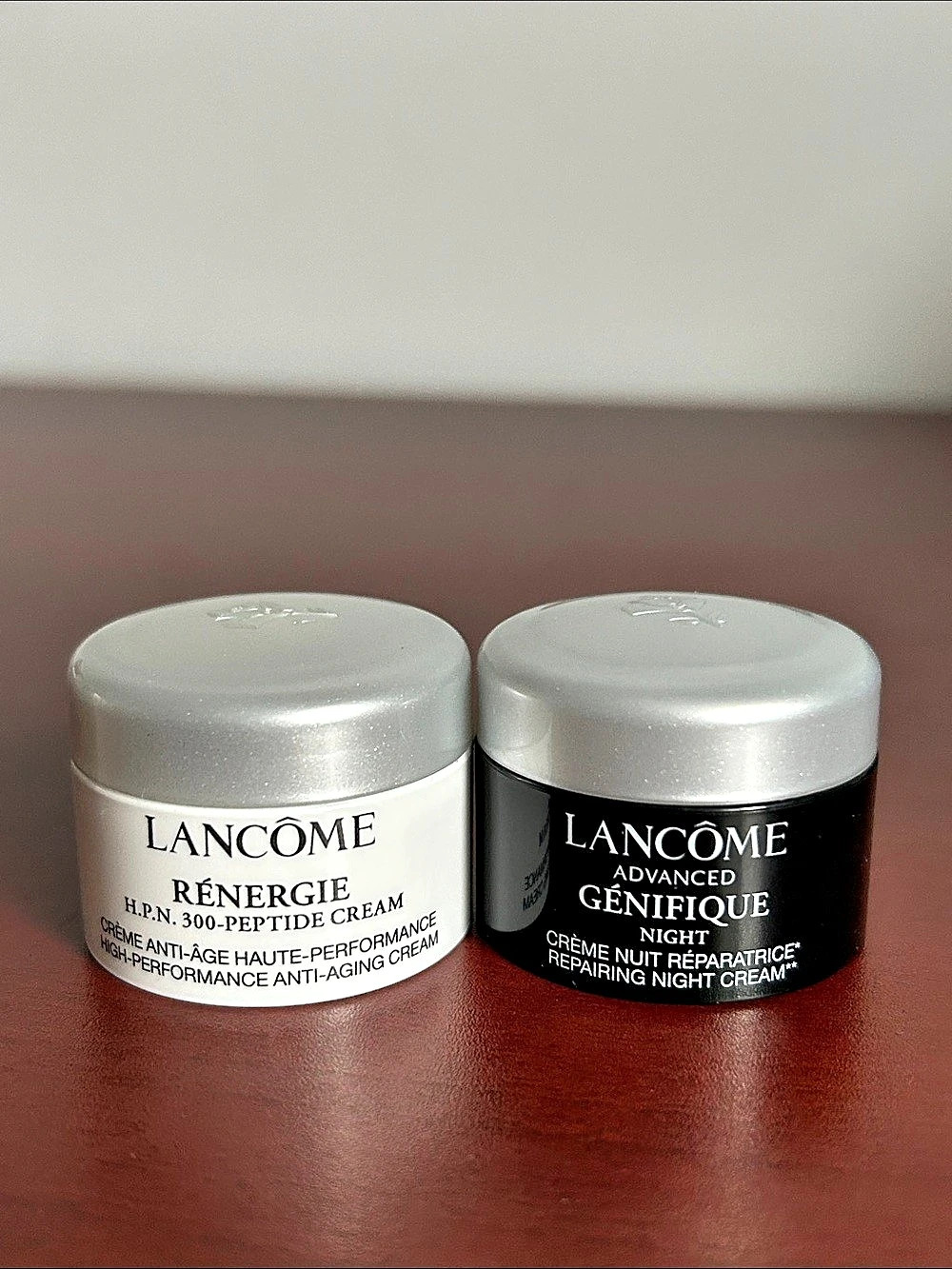 5mlx2 Lancôme Rénergie H.P.N. 300-Peptide Cream and Advanced Génifique Night Cre